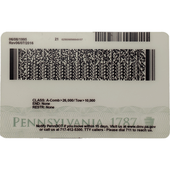 Pennsylvania CDL Pennsylvania CDL